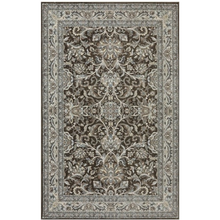 8'x11' Newbridge Brown Rug